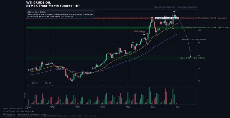 WTI Crude Oil — نفت خام آمریکا